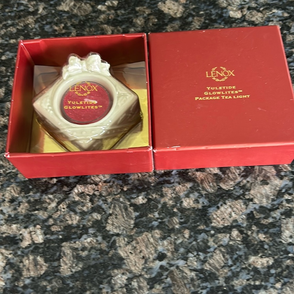 LENOX YULETIDE GLOW LITES NET